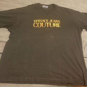 Versace Jeans Couture Men's Gold T shirt xxxl